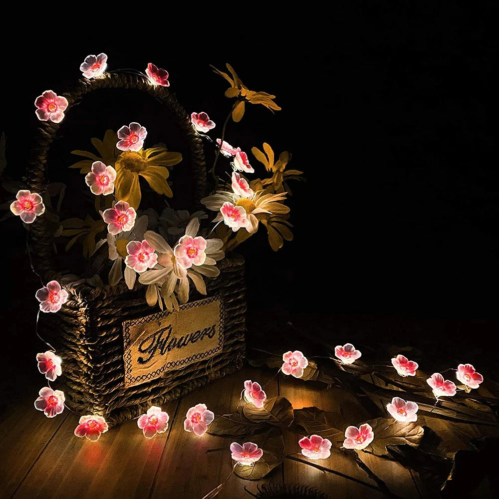 Luzes LED "Cherry Blossom Fairy" Decorativas